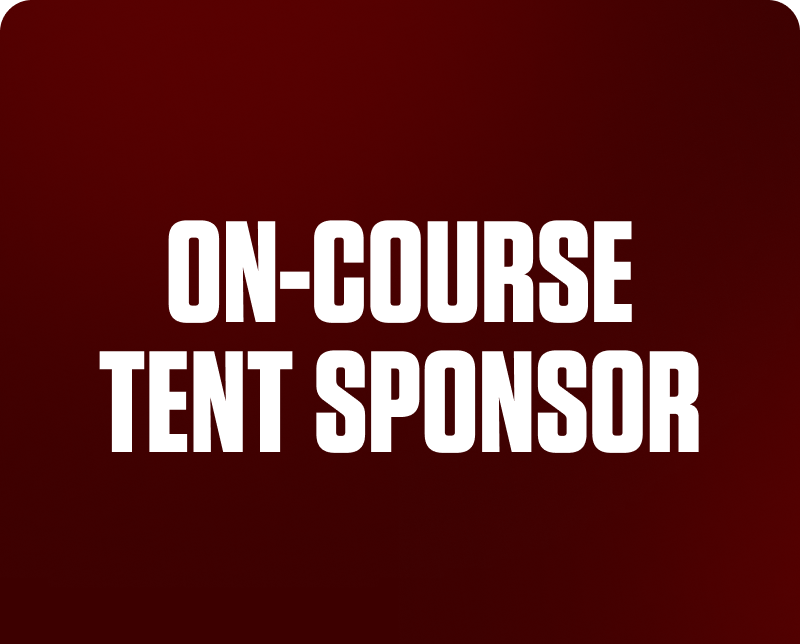 ON-COURSE TENT SPONSOR